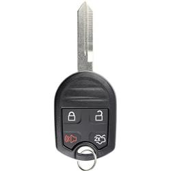 KeylessOption Keyless Entry Remote Control Fob Uncut Blank Ignition Car Key Replacement for CWTWB1U793