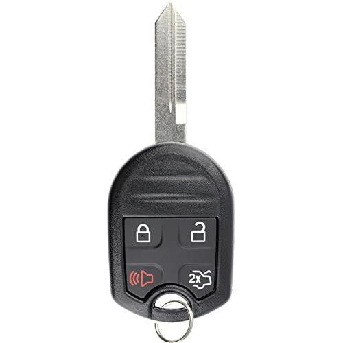 KeylessOption Keyless Entry Remote Control Fob Uncut Blank Ignition Car Key Replacement for CWTWB1U793