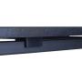 Folding Writing Table Rolling Laptop Notebook Computer Desk with Wheels Poarmeey(Black)