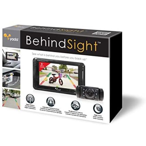 Yada BT55376T-2 Wireless Backup Camera with 5'' HD Monitor Car Rear View Reversing Back up Camera Adjustable Parking Assistant with Night Vision Waterproof for Car Truck Van SUV Camping Car