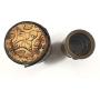 Nautical Handheld Pirate Brass Telescope with Box/Case,Sailor Home Decor Pirate Captain Boat Gift (6'', Kelvin & Hughes)