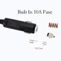 DC5.5x2.1mm Male to 12V Car Cigarette Lighter Plug 18AWG Cable, DC Car Charger Auto Power Supply Cable， YOUCHENG for Cars, Trucks, Buses