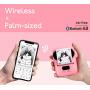 M110 Label Maker - Portable Bluetooth Barcode Printer, Mini Wireless Thermal Label Maker Machine for Clothing, Jewelry, Retail, Note, for iOS & Android, with 1.57''x1.18'' Label (40x30mm,1-Pack)