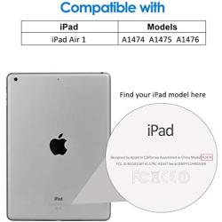 JETech Case for iPad Air 1st Edition (NOT for iPad Air 2), Auto Wake/Sleep, Black