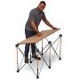 Bora Centipede 2x4 Feet Work Stand and Portable Table | Sawhorse Support with Folding, Collapsible Steel Legs, CK6S