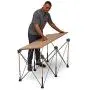 Bora Centipede 2x4 Feet Work Stand and Portable Table | Sawhorse Support with Folding, Collapsible Steel Legs, CK6S