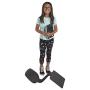 ECR4Kids - ELR-15810-BK The Surf Portable Lap Desk, Flexible Seating for Homeschool and Classrooms, One-Piece Writing Table for Kids, Teens and Adults, GREENGUARD [Gold] Certified, Black