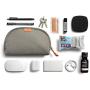Bellroy Classic Pouch (EDC Zipper Travel Pouch, Water-resistant Woven Fabric, Holds Pencils, Pens, Tech & Personal Items, Internal Mesh Pockets) - Limestone