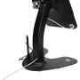 CTA Digital: Dual Security Kiosk Stand with Locking Case & Cable for iPad 2017/2018/iPad Air (Gen. 1-2)/iPad Pro 9.7, Black, for iPad Gen 5&6/ iPad Air (Gen. 1-2)/iPad Pro 9.7 (PAD-ASKB)