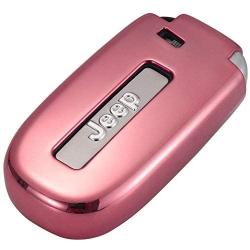 Lcyam TPU Car Key Fob Cover Glossy Flexible Case Fits for Dodge Ram Jeep Grand Cherokee Chrysler Smart Keyless Entry Remote Key 2 3 4 5 Button … (Pink)