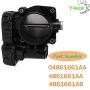 04861661AA Electronic Throttle Body Assembly with IAC TPS Replacement for Jeep Wrangler Chrysler Pacifica V6 3.8L Jeep Grand Cherokee Commander Dodge Ram 1500 Dakota Nitro V6 3.7L Replace 04861661AB
