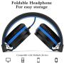 Elecder i36 Kids Headphones Children Girls Boys Teens Foldable Adjustable On Ear Headphones 3.5mm Jack Compatible Cellphones Computer Kindle MP3/4 School Tablet