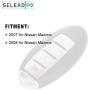 SELEAD 1pc Flip Key Fob 4 Buttons Keyless Entry Remote fit for Nissan Maxima 2007 2008 Antitheft Keyless Entry Systems US Stock