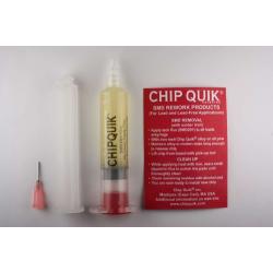 Chipquik Tack Flux no clean in a 10cc syringe w/plunger & tip - SMD291