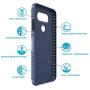 Speck Products Presidio Grip Cell Phone Case for LG V20 - Twilight Blue/Marine Blue