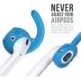 EarBuddyz 2.0 Ear Hooks and Covers Accessories Compatible with Apple AirPods 1 & 2 or EarPods Headphones/Earphones/Earbuds (3 Pairs) (Sky Blue) EarBuddyz 2.0 Ear Hooks and Covers Accessories Compatible with Apple AirPods 1 & 2 or EarPods Headphones/Earphones/Earbuds (3 Pairs) (Sky Blue)