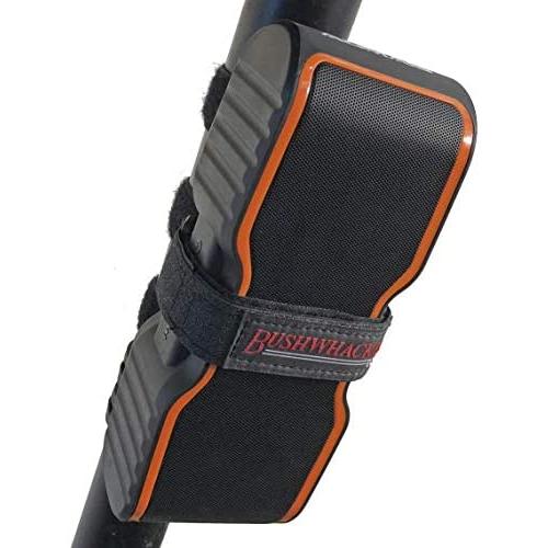 Bushwhacker UTV and Wakeboard Tower Speaker Mount - Fit Attaches to Roll Bar Adjustable Strap Fits Most Portable Speakers - Side by Side Bluetooth Wireless Holder for Cage Attachment Accessory Boat