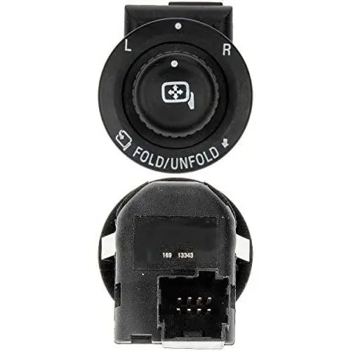 APDTY 012453 Master Power Mirror Control Switch w/Power Folding Mirrors Fits Select 2007-2016 Ford Expedition, F-Series (Includes Super Duty) / Lincoln Mark LT, Navigator (Replaces 7L1Z17B676AA)