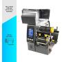 Zebra ZT411 Thermal Transfer Industrial Printer 300 dpi Print Width 4 in Serial USB Ethernet Bluetooth Peeler with Full Rewind ZT41143-T410000Z
