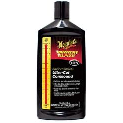 Meguiars M10508 Mirror Glaze Ultra-Cut Compound, 8 Fluid Ounces, 1 Pack