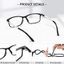 VVDQELLA Blue Light Blocking Glasses, Computer Reading Glasses for UV Protection Anti Eyestrain TR90 Lightweight Frame Women & Men (3.00x)