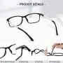 VVDQELLA Blue Light Blocking Glasses, Computer Reading Glasses for UV Protection Anti Eyestrain TR90 Lightweight Frame Women & Men (3.00x)