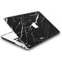 KECC Laptop Case Compatible with MacBook Pro 13'' (2021/2020/2019/2018/2017/2016) Plastic Hard Shell Cover A2338 M1 A2289 A2251 A2159 A1989 A1706 A1708 Touch Bar (Black Marble 2)