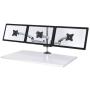 Cotytech Triple Monitor Desk Mount Spring Arm Clamp Base - Silver (DM-GST13-C50)