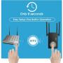Super Boost WiFi Extender Signal Booster, WiFi Booster,360° Full Coverage Up to 2500 sq.ft,1200 MBPS WiFi Repeater 2.4 & 5GHz Dual Band WiFi Extender- Covers 15 Devices with 4 Antennas