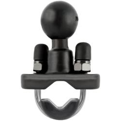 Ram Mount Rail Base with Stainless Steel U-Bolt and 1-Inch Ball for Rails from 0.5 to 1 Inches Diameter