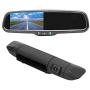 for Toyota Tacoma 2005-2014 Tailgate Handle Backup Reverse Camera & 4.3'' Rear View Interior Auto Adjusting Brightness LCD Mirror Monitor Replacement Car Safety Parking Cameras(Removable Guideline)