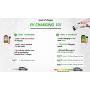 PRIMECOM Level 2 Electric Vehicle (EV) Charger (220V / 240Volt, 16Amp) Portable EVSE Smart Electric Car Charger, 30 Feet (14-30P Charger)