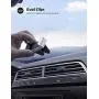 Car Cell Phone Mount, Lamicall Air Vent Clip Holder, Universal Stand Hands Free Cradle Compatible with Phone 12 Mini 11 Pro Xs Xs Max Xr X 8 7 6 6s Plus SE and Other 4.7-6.5 Smartphones - Silver