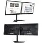Mount-It! Dual Monitor Stand | 2 Monitor Mount Fits 19 20 21.5 24 27 29 32 Inch Computer Screens | Free Standing and Grommet Bases | Two Heavy Duty Tilt Swivel Height Adjustable Arms | VESA Compatible Mount-It! Dual Monitor Stand | 2 Monitor Mount Fits 19 20 21.5 24 27 29 32 Inch Computer Screens | Free Standing and Grommet Bases | Two Heavy Duty Tilt Swivel Height Adjustable Arms | VESA Compatible