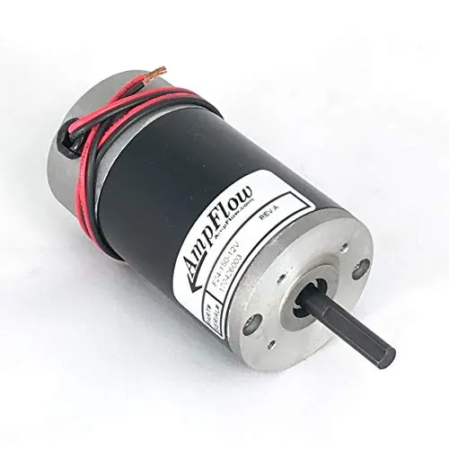 AmpFlow F24-150-12V Brushed Electric Motor, 6V, 12V, or 18 VDC, 5600 rpm