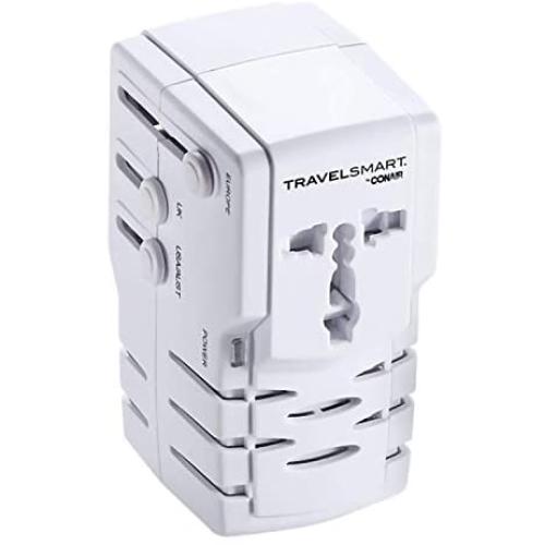 Travel Smart by Conair All-in-One Adapter and Converter Combo Unit