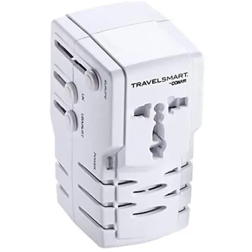 Travel Smart by Conair All-in-One Adapter and Converter Combo Unit