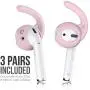 EarBuddyz 2.0 Ear Hooks and Covers Accessories Compatible with Apple AirPods 1 & 2 or EarPods Headphones/Earphones/Earbuds (3 Pairs) (Pretty in Pink) EarBuddyz 2.0 Ear Hooks and Covers Accessories Compatible with Apple AirPods 1 & 2 or EarPods Headphones/Earphones/Earbuds (3 Pairs) (Pretty in Pink)