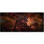 Timor Professional Gaming Mouse Pad, Custom Design Stitched Edges Waterproof Non-Slip Rubber Base Mousepad Great for Laptop, Computer & PC, 11.8x9.8inches，3mm， Black (90X40 CharizardA23)