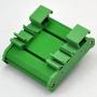 Electronics-Salon DIN Rail Mount 4 DPDT Signal Relay Interface Module, DC 12V Version.