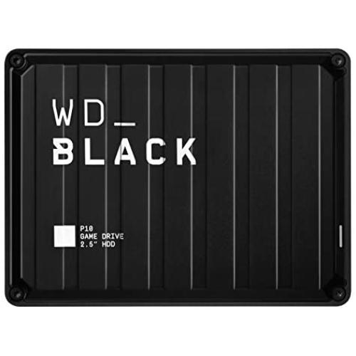 WD_Black 5TB P10-Game Drive, Portable External Hard Drive Compatible with -Playstation, Xbox, PC, & Mac - WDBA3A0050BBK-WESN