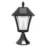 Gama Sonic Baytown II Outdoor Black Resin Solar Post/Wall Light with Warm-White LED Gama Sonic Baytown II Outdoor Black Resin Solar Post/Wall Light with Warm-White LED
