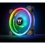 Thermaltake Riing Trio 12 RGB TT Premium Edition 120mm Software Enabled 30 Addressable LED 9 Blades Case/Radiator Fan - 3 Pack - CL-F072-PL12SW-A, Trio RGB