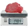 VisionTechShop ACOM PW-200 Digital Portion Control Scale, Dual Display, Lb/Oz/Kg/g Switchable, Low Profile Design, 15lb Capacity, 0.005lb Readability, NTEP Legal for Trade