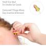 Howard Leight by Honeywell Laser Lite High Visibility Disposable Foam Earplugs, 100-Pairs, Pink/Yellow, LL-30