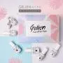Gellen Gel Nail Polish KIT 6 Colors - Misty Rose & Midnight Series Pastel Pink Wine Tone, Rose Glitter Home Nail Art Salon Gel Manicure Set