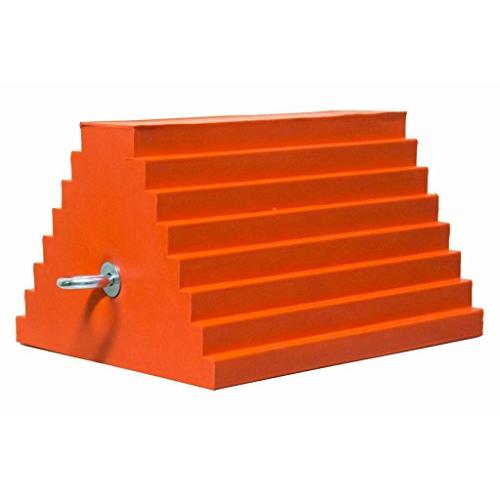 Checkers Industrial Safety Products UCTS003 General Purpose Chock, Light Weight, High-Visibility Orange