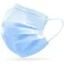 Disposable Face Mask 3 Ply Blue 50 Pieces/Box, Lightweight Breathable Protective Anti-Dust Masks - HIWUP Disposable Face Mask 3 Ply Blue 50 Pieces/Box, Lightweight Breathable Protective Anti-Dust Masks - HIWUP