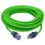 Prime Wire & Cable NS512830 Flex 12/3 SJTW High-Visibility Extreme Cold Weather Outdoor Extension Cord, 50 Feet, Neon Green