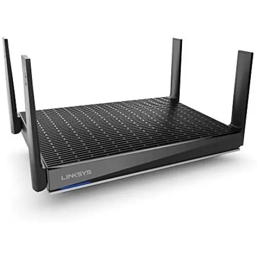 Linksys AX6000 Smart Mesh Wi-Fi 6 Router for Home Mesh Networking, MU-MIMO Dual-Band AX Wireless Gigabit Mesh Router, Fast Speeds up to 6.0 Gbps, coverage up to 3,000 sq ft, up to 40 devices (MR9600) Linksys AX6000 Smart Mesh Wi-Fi 6 Router for Home Mesh Networking, MU-MIMO Dual-Band AX Wireless Gigabit Mesh Router, Fast Speeds up to 6.0 Gbps, coverage up to 3,000 sq ft, up to 40 devices (MR9600)